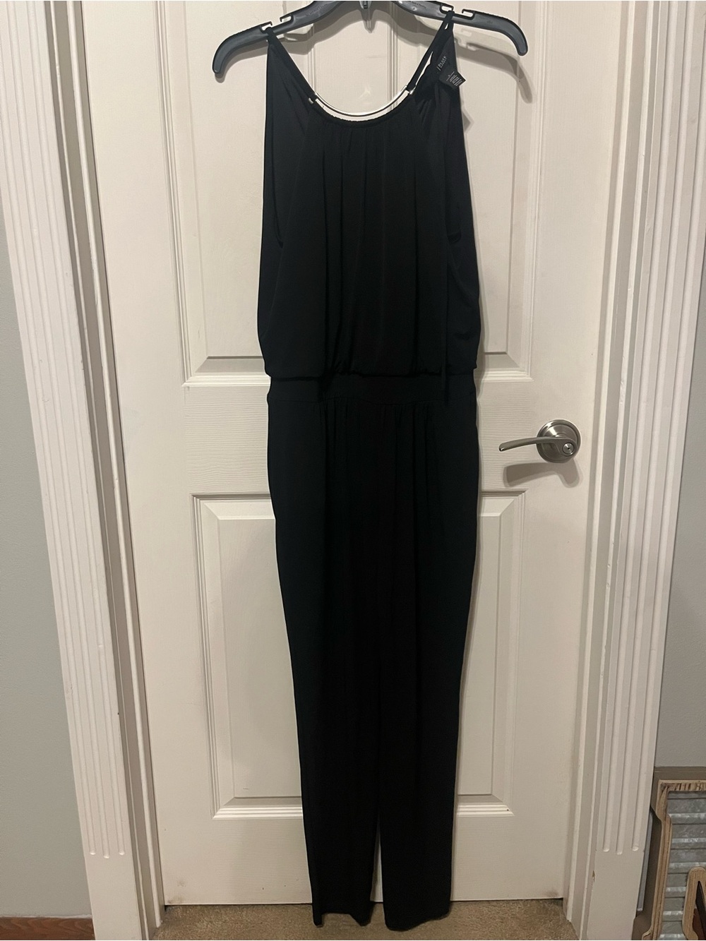 Black Women's Sleeveless Jumpsuit